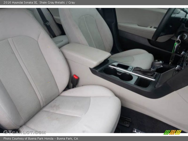 Shale Gray Metallic / Gray 2016 Hyundai Sonata SE