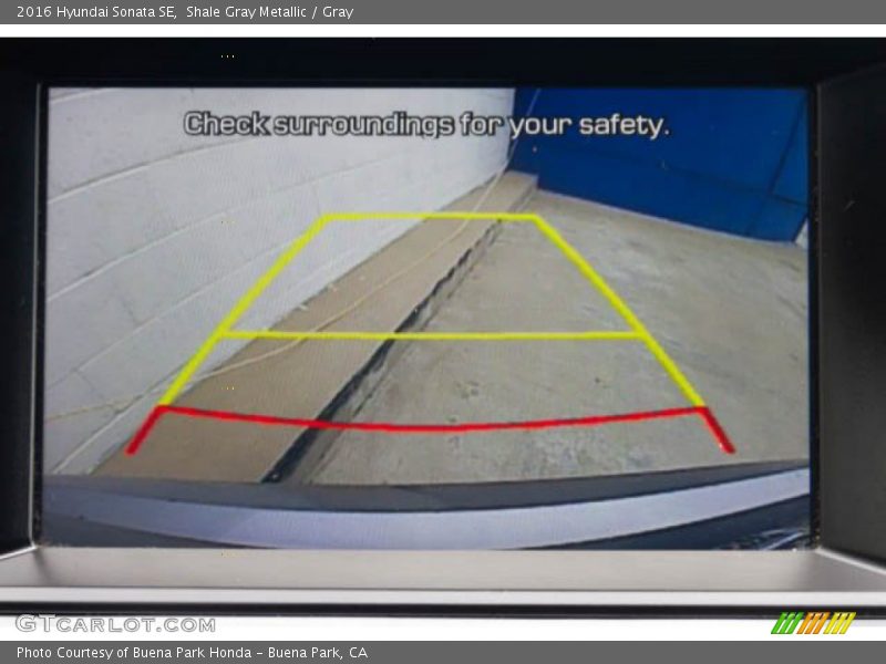 Shale Gray Metallic / Gray 2016 Hyundai Sonata SE