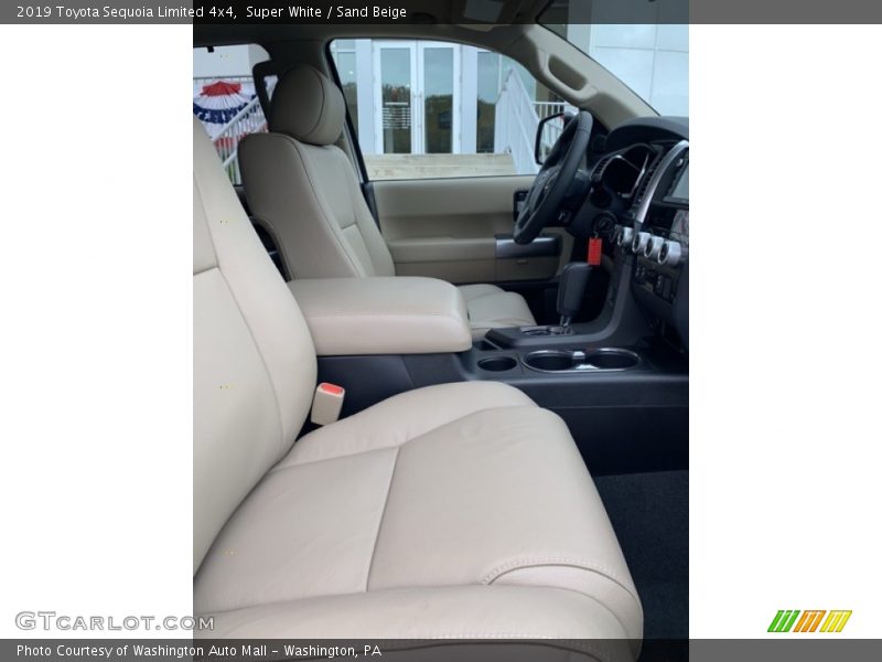 Super White / Sand Beige 2019 Toyota Sequoia Limited 4x4