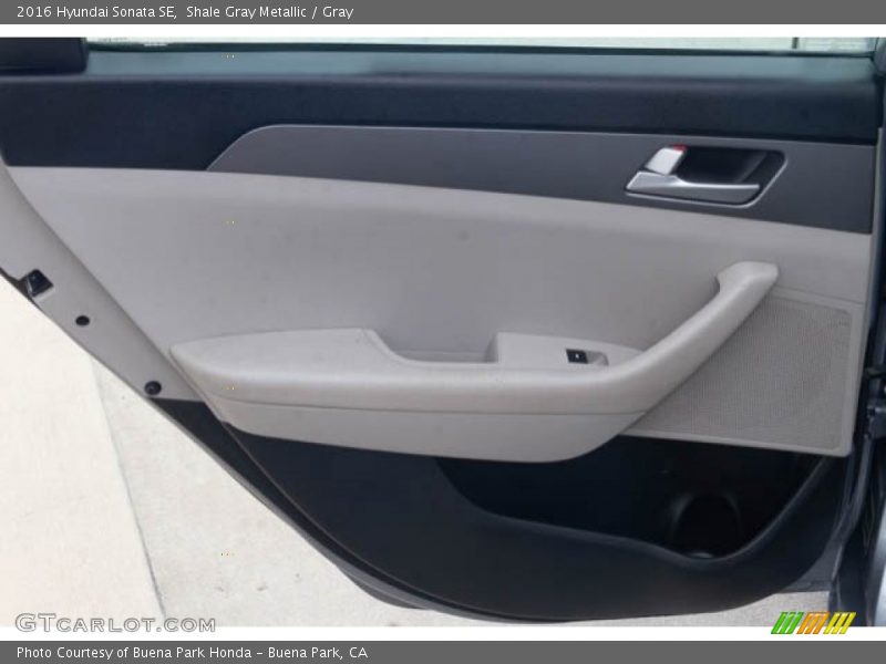 Shale Gray Metallic / Gray 2016 Hyundai Sonata SE