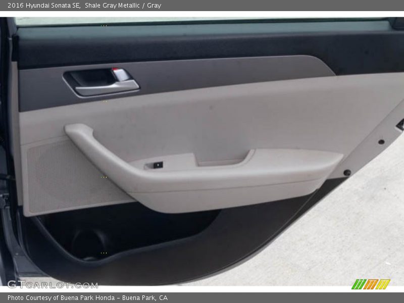 Shale Gray Metallic / Gray 2016 Hyundai Sonata SE