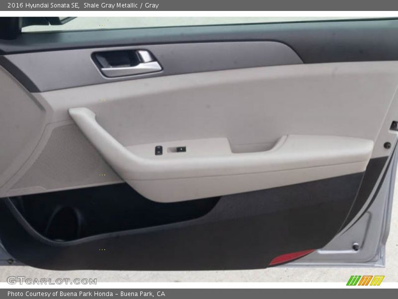 Shale Gray Metallic / Gray 2016 Hyundai Sonata SE