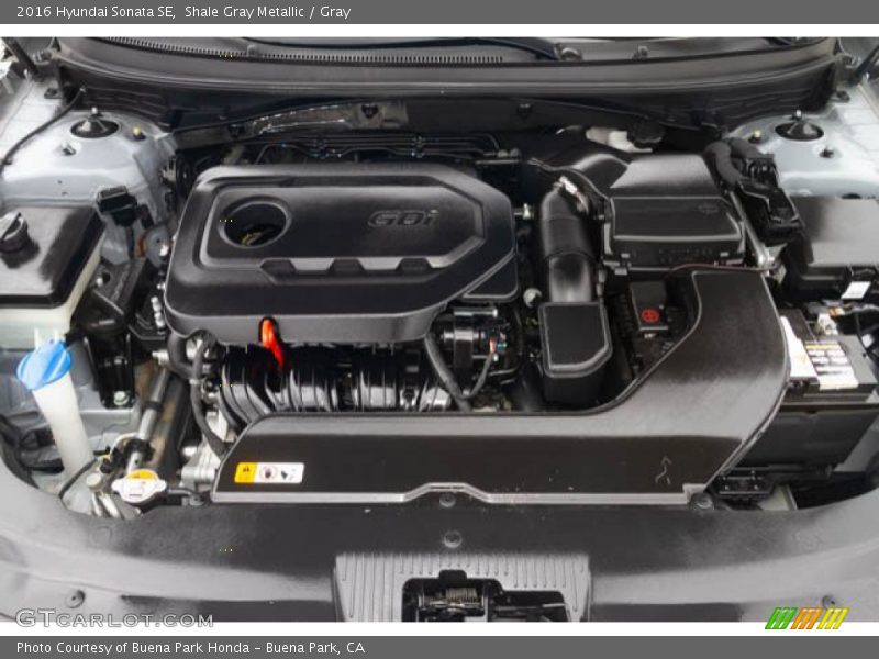 Shale Gray Metallic / Gray 2016 Hyundai Sonata SE