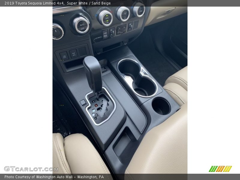 Super White / Sand Beige 2019 Toyota Sequoia Limited 4x4
