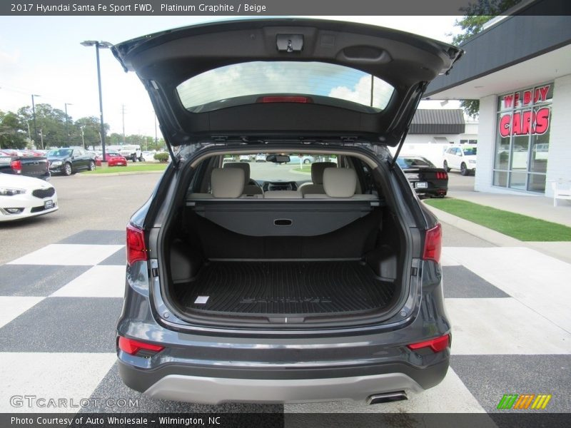 Platinum Graphite / Beige 2017 Hyundai Santa Fe Sport FWD