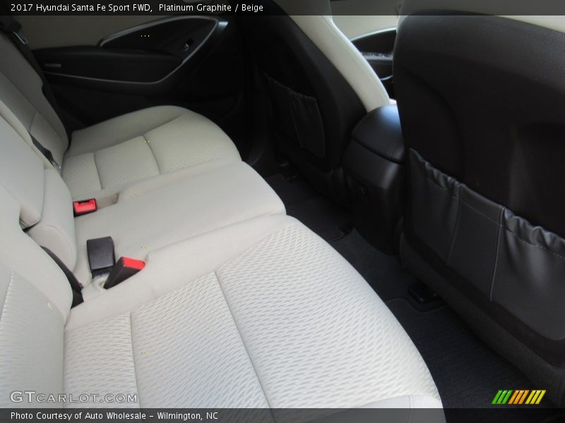 Platinum Graphite / Beige 2017 Hyundai Santa Fe Sport FWD