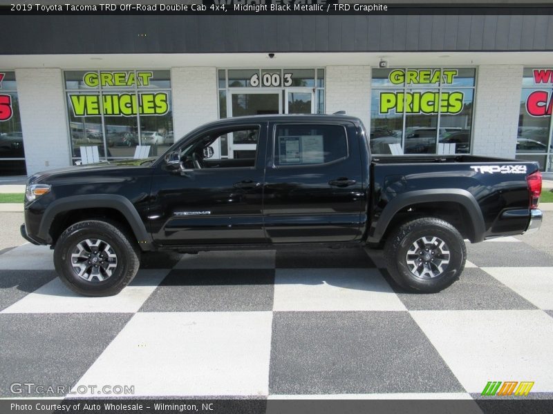 Midnight Black Metallic / TRD Graphite 2019 Toyota Tacoma TRD Off-Road Double Cab 4x4