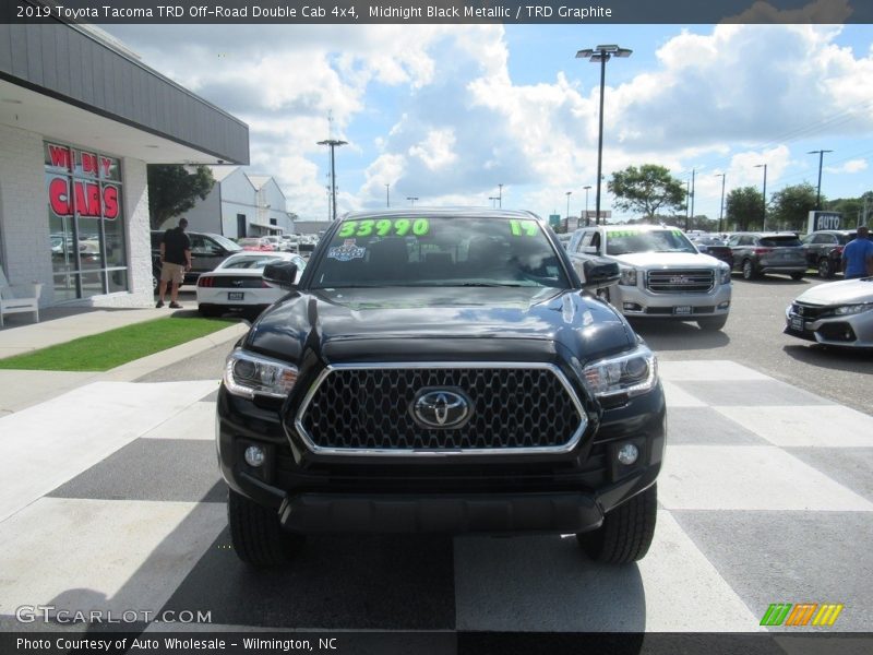 Midnight Black Metallic / TRD Graphite 2019 Toyota Tacoma TRD Off-Road Double Cab 4x4