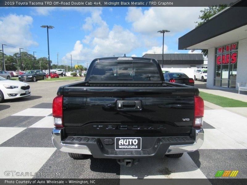 Midnight Black Metallic / TRD Graphite 2019 Toyota Tacoma TRD Off-Road Double Cab 4x4