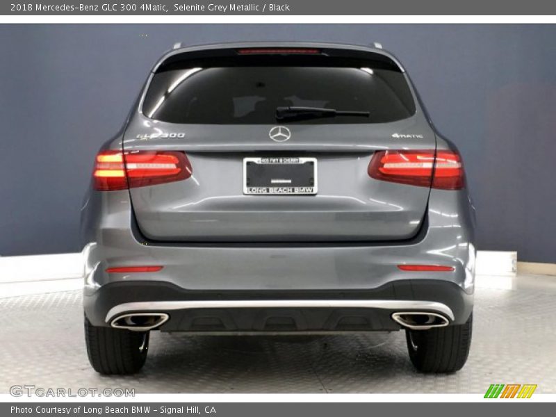 Selenite Grey Metallic / Black 2018 Mercedes-Benz GLC 300 4Matic