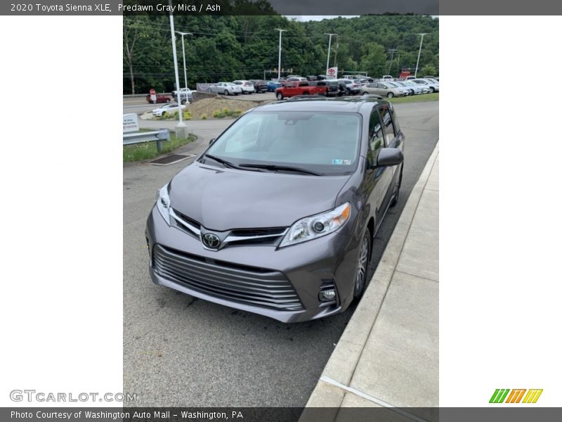 Predawn Gray Mica / Ash 2020 Toyota Sienna XLE