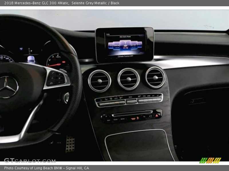 Selenite Grey Metallic / Black 2018 Mercedes-Benz GLC 300 4Matic