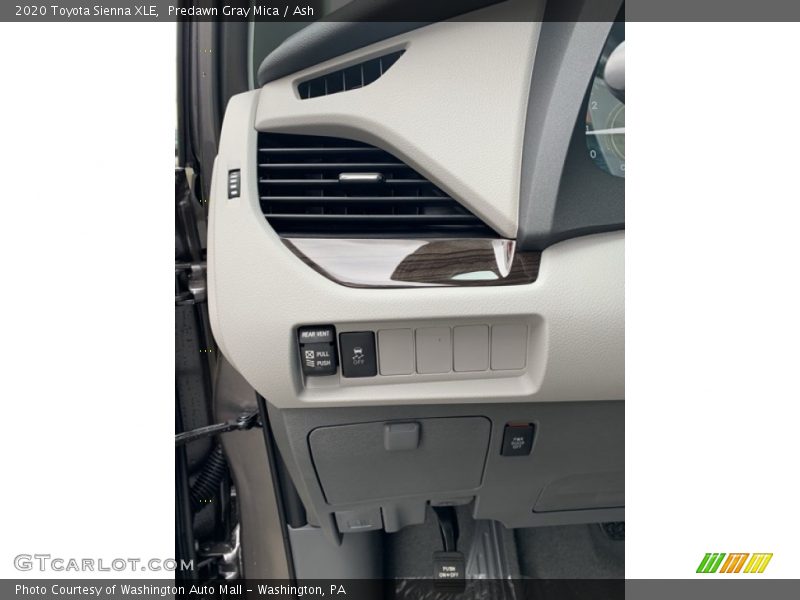Predawn Gray Mica / Ash 2020 Toyota Sienna XLE