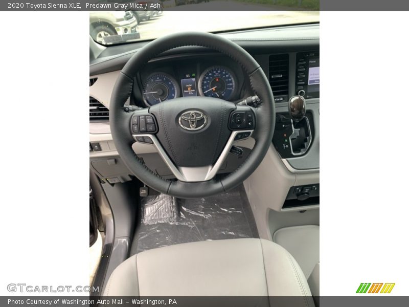 Predawn Gray Mica / Ash 2020 Toyota Sienna XLE