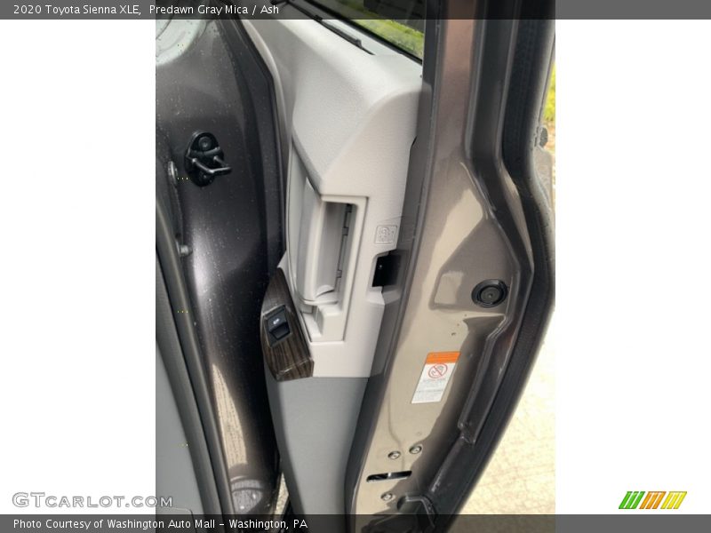 Predawn Gray Mica / Ash 2020 Toyota Sienna XLE
