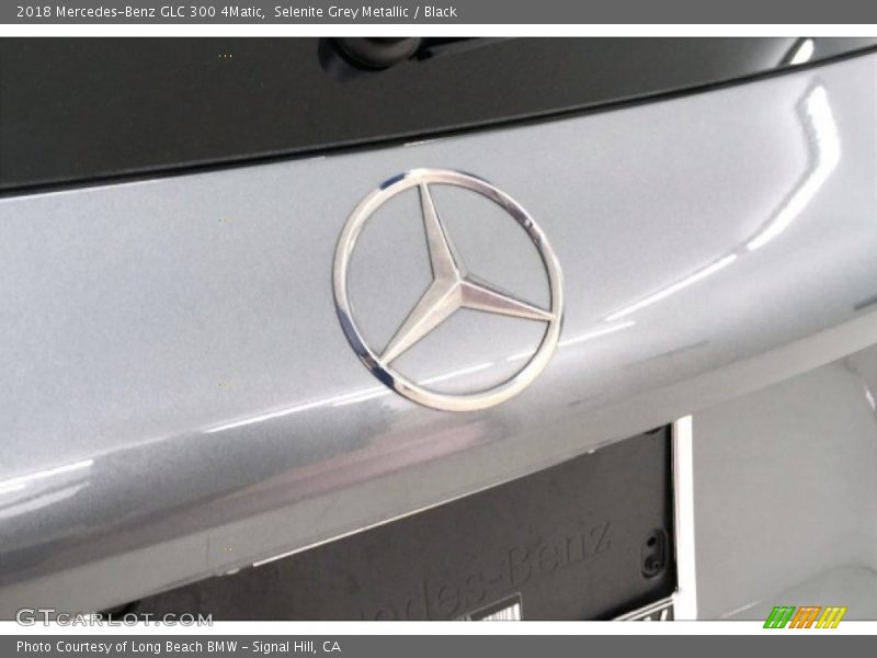 Selenite Grey Metallic / Black 2018 Mercedes-Benz GLC 300 4Matic