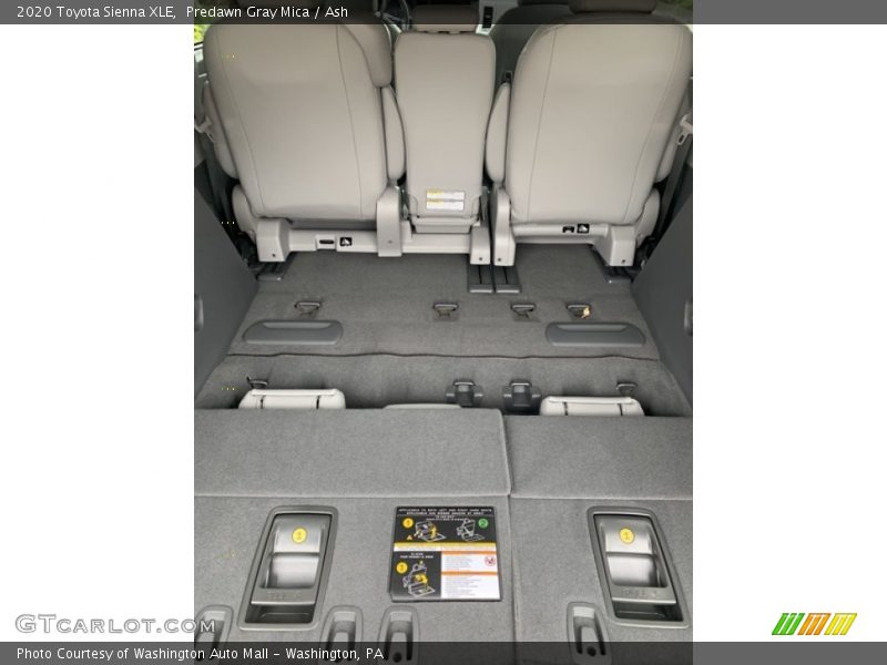 Predawn Gray Mica / Ash 2020 Toyota Sienna XLE