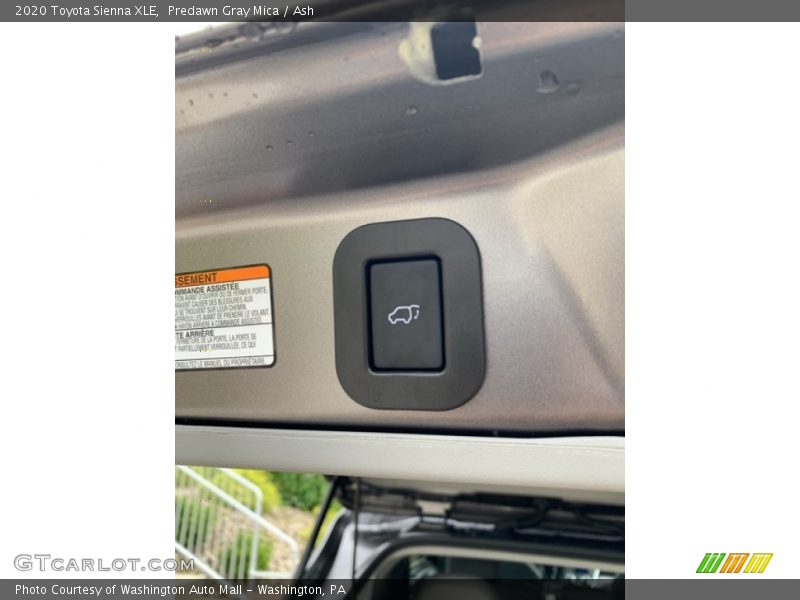 Predawn Gray Mica / Ash 2020 Toyota Sienna XLE