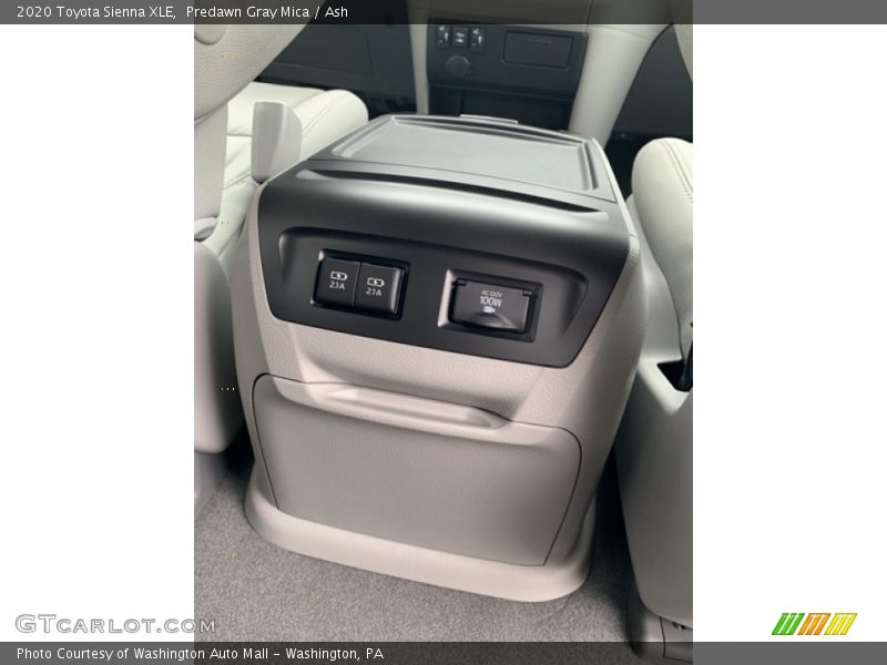 Predawn Gray Mica / Ash 2020 Toyota Sienna XLE