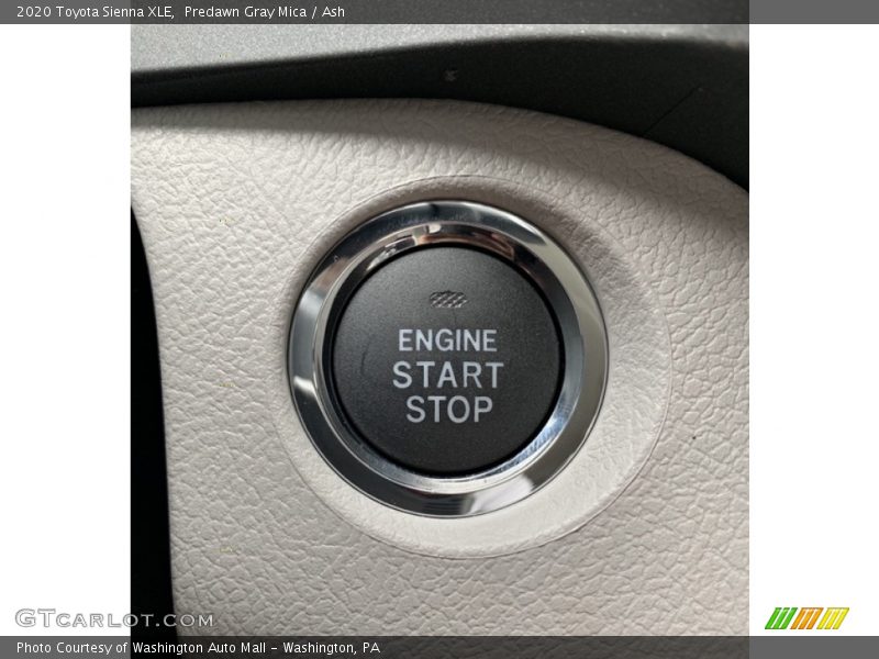 Predawn Gray Mica / Ash 2020 Toyota Sienna XLE