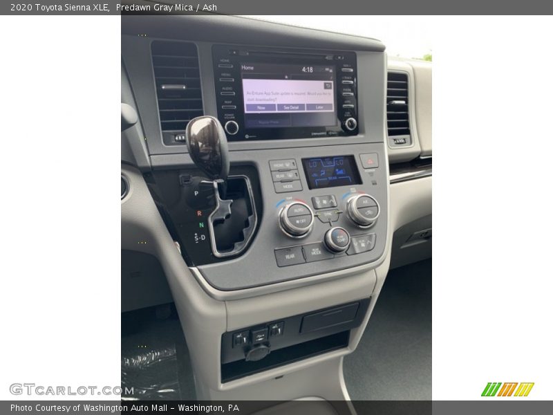 Predawn Gray Mica / Ash 2020 Toyota Sienna XLE