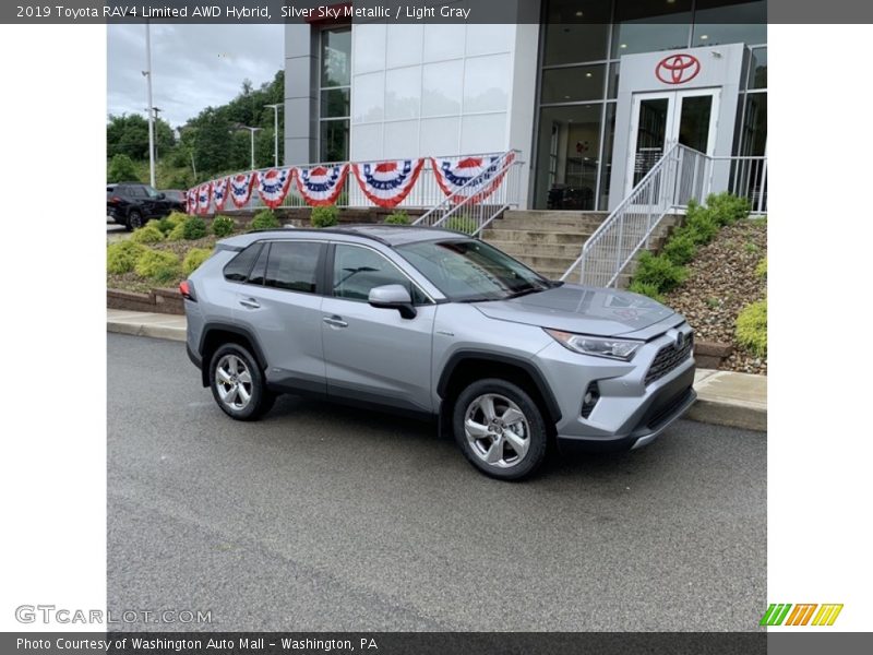  2019 RAV4 Limited AWD Hybrid Silver Sky Metallic