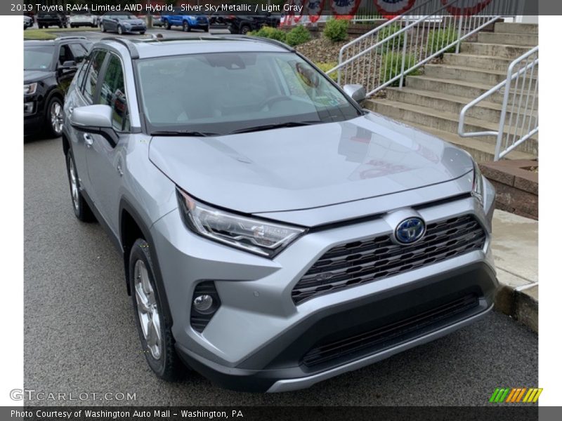  2019 RAV4 Limited AWD Hybrid Silver Sky Metallic