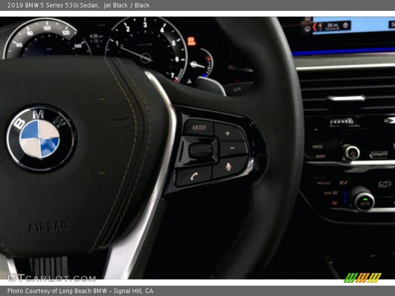 Jet Black / Black 2019 BMW 5 Series 530i Sedan
