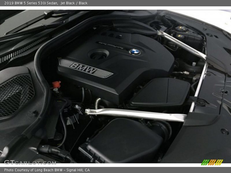 Jet Black / Black 2019 BMW 5 Series 530i Sedan