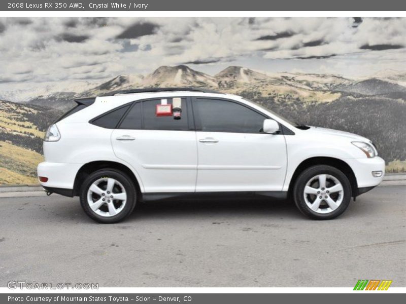 Crystal White / Ivory 2008 Lexus RX 350 AWD