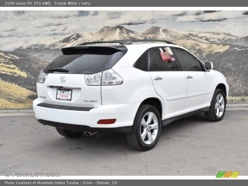 Crystal White / Ivory 2008 Lexus RX 350 AWD