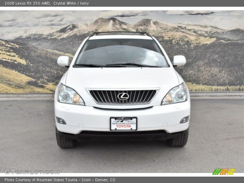 Crystal White / Ivory 2008 Lexus RX 350 AWD