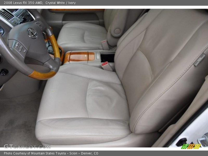 Crystal White / Ivory 2008 Lexus RX 350 AWD