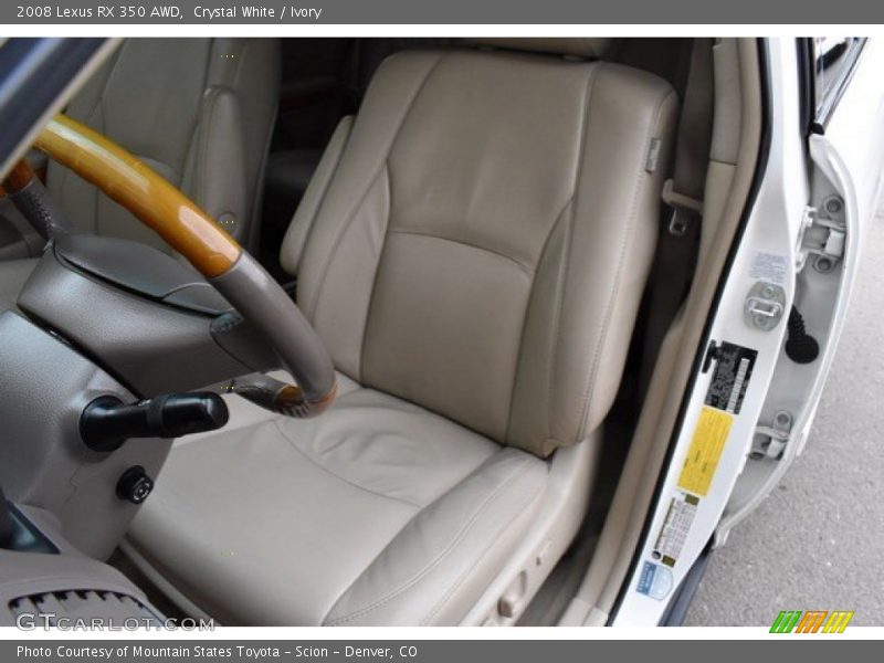 Crystal White / Ivory 2008 Lexus RX 350 AWD