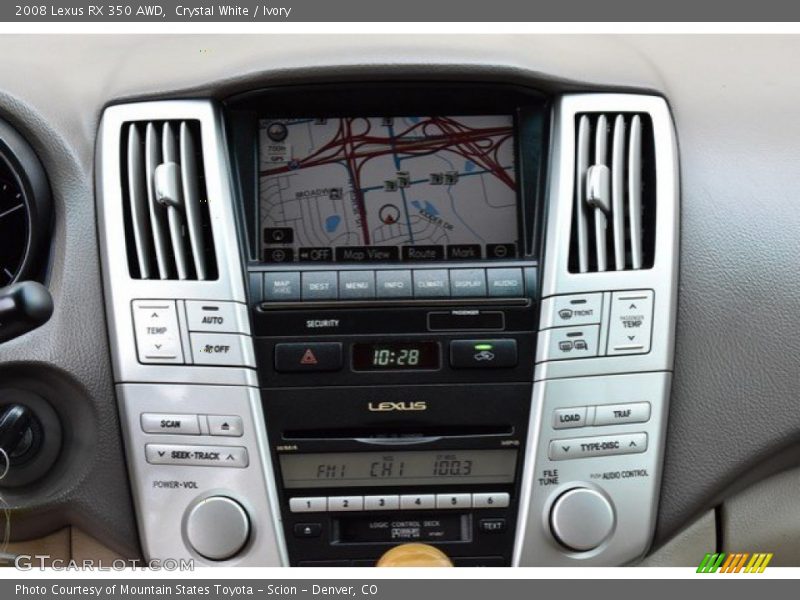 Crystal White / Ivory 2008 Lexus RX 350 AWD
