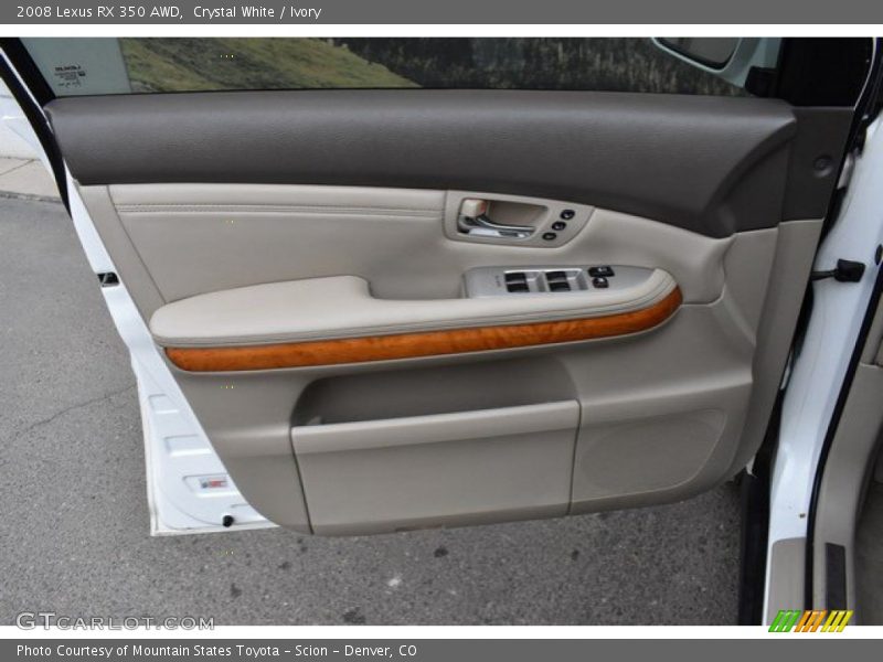Door Panel of 2008 RX 350 AWD