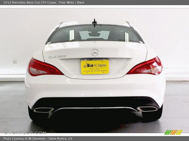 Polar White / Black 2019 Mercedes-Benz CLA 250 Coupe