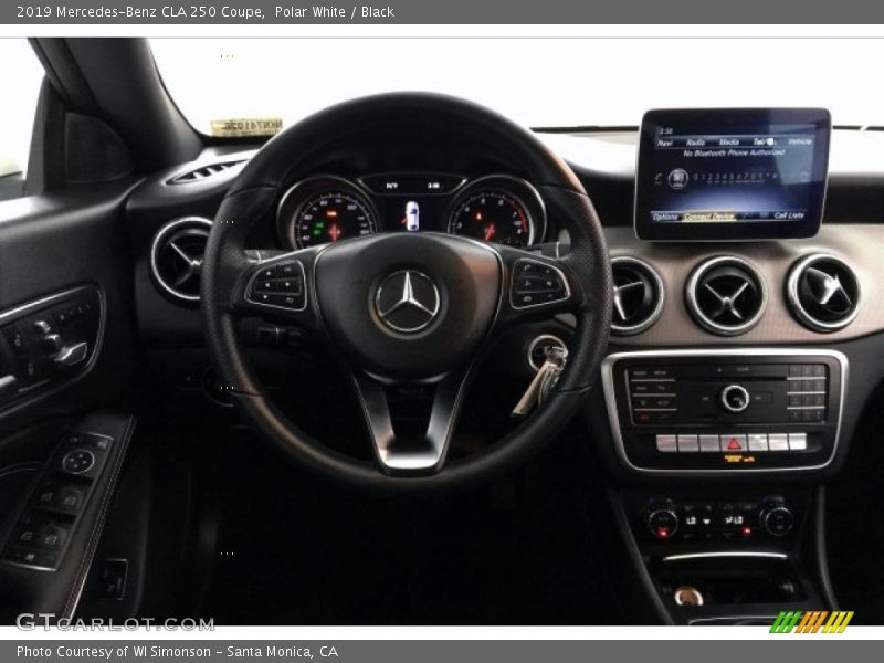 Polar White / Black 2019 Mercedes-Benz CLA 250 Coupe