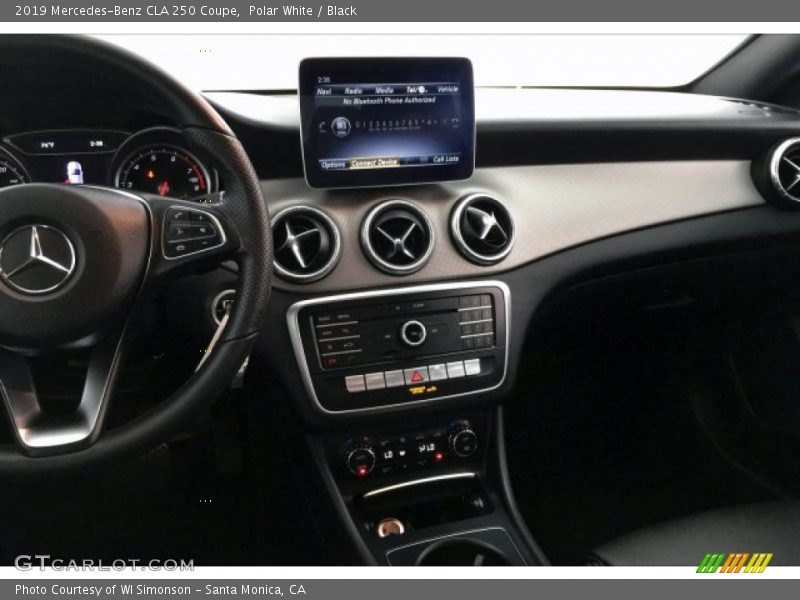 Polar White / Black 2019 Mercedes-Benz CLA 250 Coupe