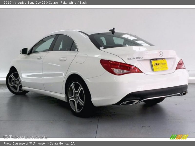 Polar White / Black 2019 Mercedes-Benz CLA 250 Coupe