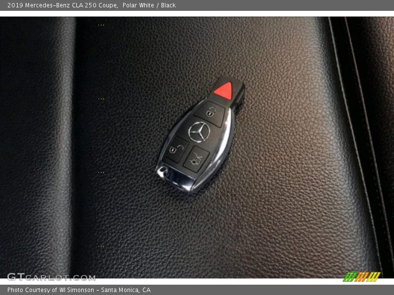 Polar White / Black 2019 Mercedes-Benz CLA 250 Coupe