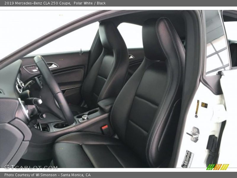 Polar White / Black 2019 Mercedes-Benz CLA 250 Coupe