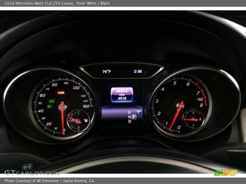 Polar White / Black 2019 Mercedes-Benz CLA 250 Coupe