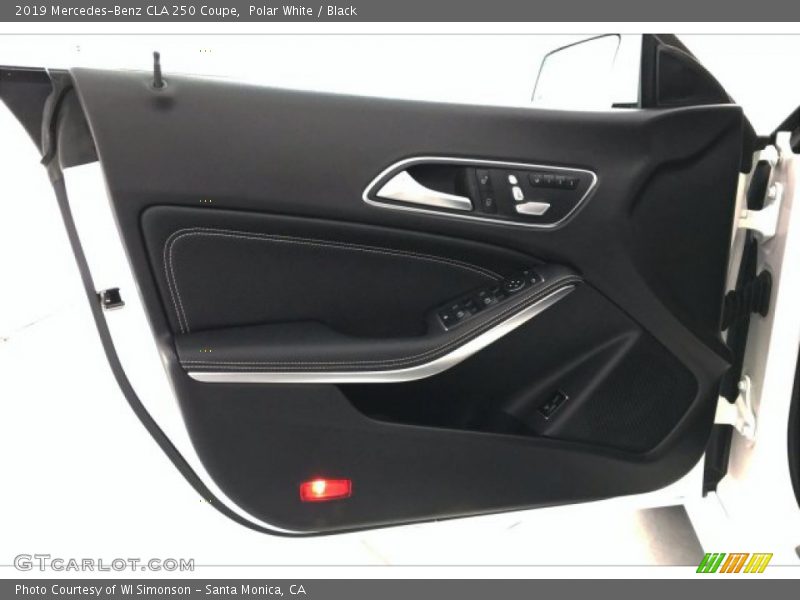 Polar White / Black 2019 Mercedes-Benz CLA 250 Coupe