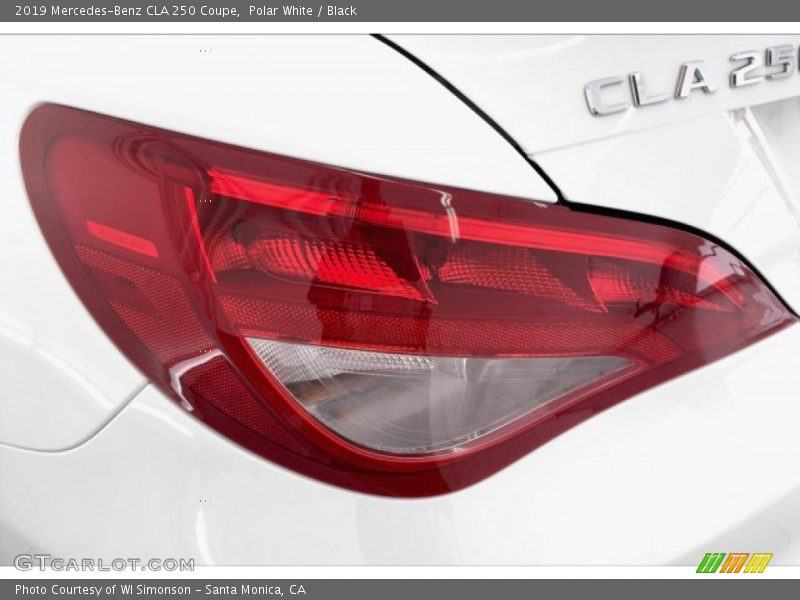 Polar White / Black 2019 Mercedes-Benz CLA 250 Coupe