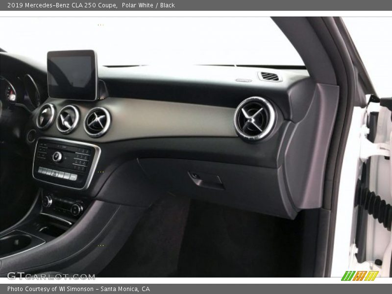 Polar White / Black 2019 Mercedes-Benz CLA 250 Coupe