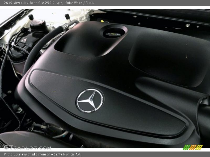 Polar White / Black 2019 Mercedes-Benz CLA 250 Coupe
