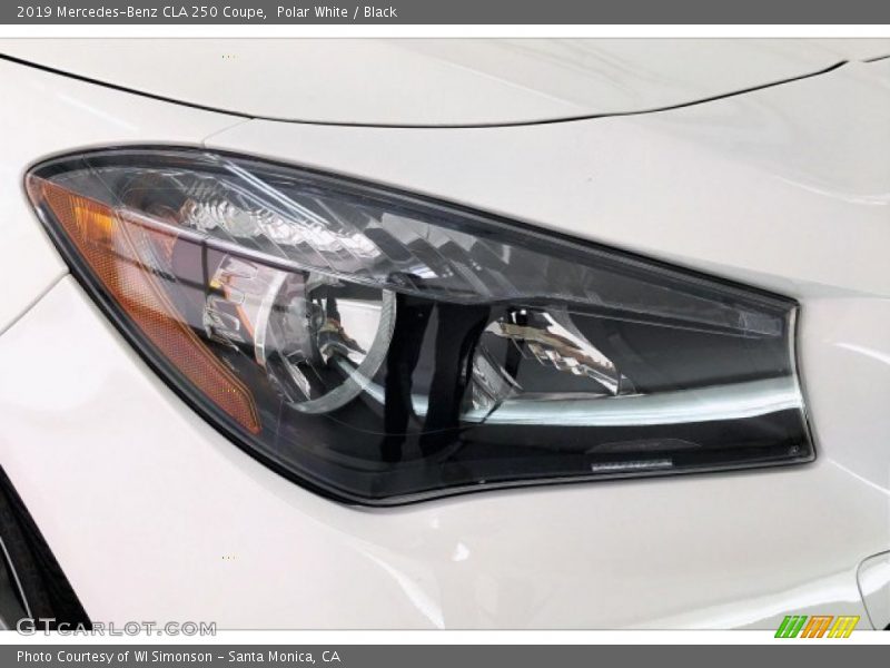 Polar White / Black 2019 Mercedes-Benz CLA 250 Coupe