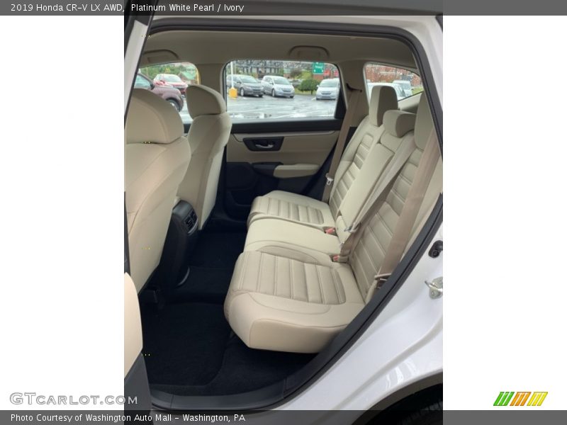 Rear Seat of 2019 CR-V LX AWD