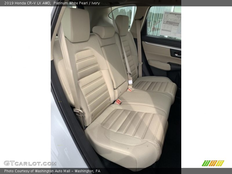 Rear Seat of 2019 CR-V LX AWD